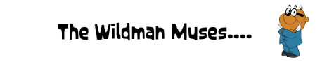 The Wildman's Musings….